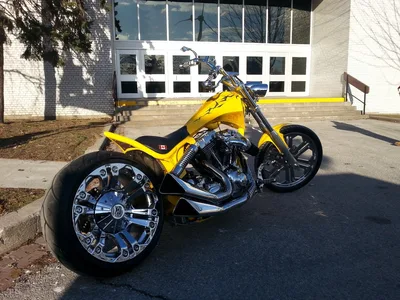 custom HD motorcycle