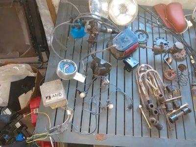 VW bug 1967ish parts.