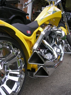 custom HD motorcycle