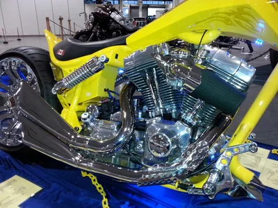 custom HD motorcycle