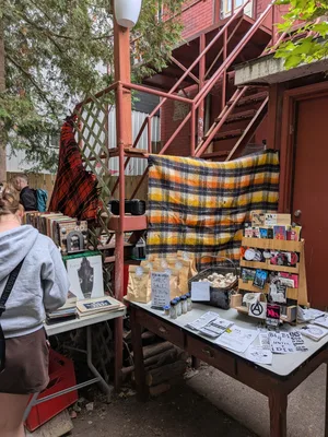 Indoor/Outdoor Used Books and Vintage Stuff Sale Saturday!