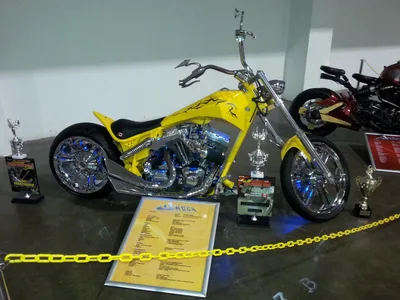 custom HD motorcycle