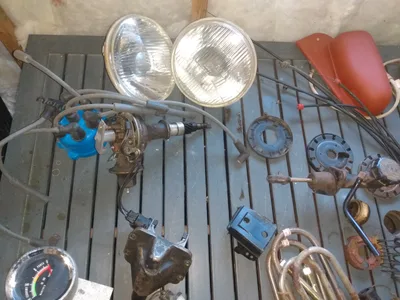 VW bug 1967ish parts.
