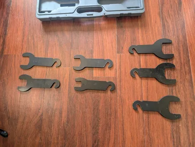 Lisile 8pc fan clutch wrench set (43300)