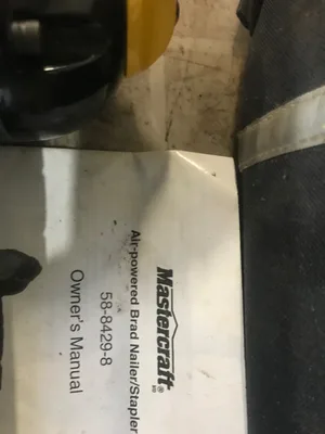 MASTERCRAFT 58-8429-8 BRAD NAILER /STAPLER