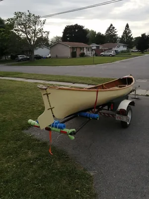 Antique 2 person skiff