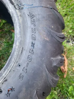 2 ATV Tires AT 26 10 × 12.
