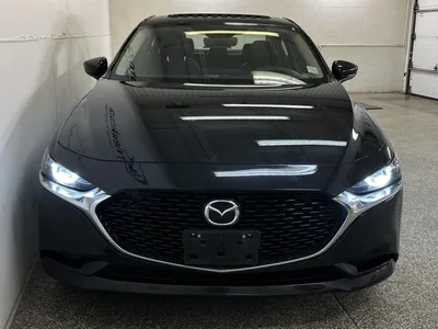 2025 Mazda 3 GT/AUTO/LEATHER/ROOF/NAVI/BLACK ON BLACK!