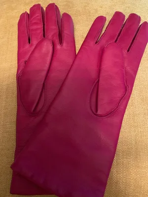 Coach Leather Gloves Size 6.5
