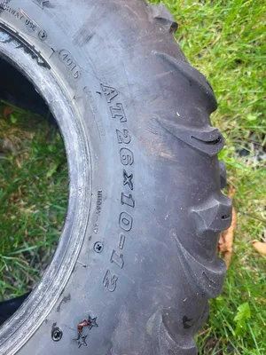 2 ATV Tires AT 26 10 × 12.