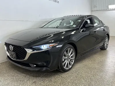 2025 Mazda 3 GT/AUTO/LEATHER/ROOF/NAVI/BLACK ON BLACK!
