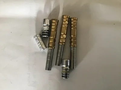 200 grain screw in type archery arrow head/Aluminum nock