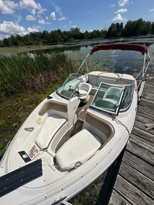 2008 Four Winns H183 fish and ski with trailer