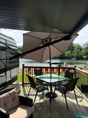 RARE WATERFRONT CAMPSITE & TRAILER PACKAGE ON DOG LAKE