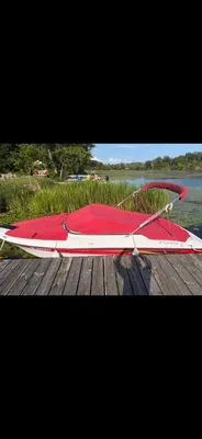 2008 Four Winns H183 fish and ski with trailer