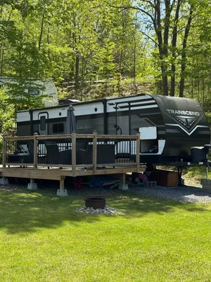 RARE WATERFRONT CAMPSITE & TRAILER PACKAGE ON DOG LAKE