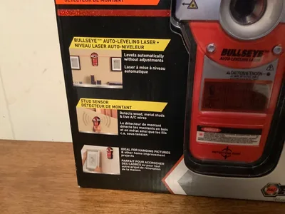 Black & Decker Bullseye Auto-Leveling Laser & Stud Sensor