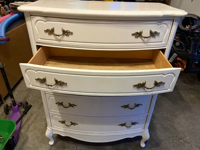 White Wooden Dresser