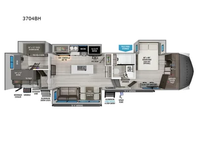 2025 Grand Design Influence 3704BH