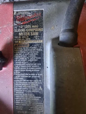 Milwaukee 12" Sliding Compound Saw