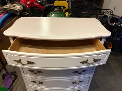 White Wooden Dresser