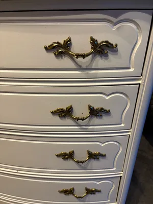 White Wooden Dresser