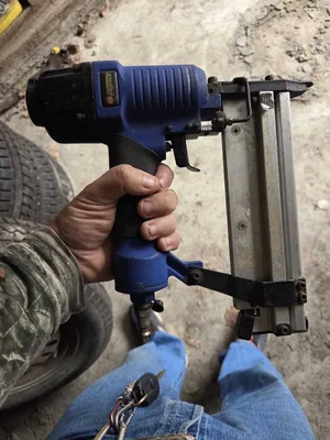 pair of air nailers