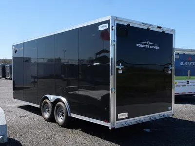 2026 Lightning 8.5x20 Tandem Axle Enclosed Car Hauler Trailer Ex