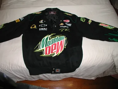 Nascar Brian Vickers (#57) Mountain Dew Jacket