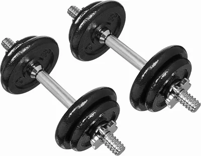 Plate Dumbbell Set - 38 lb - New in Box · Free Ship