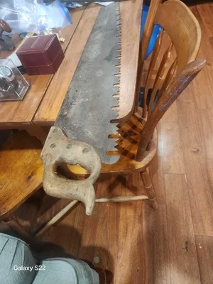 Vintage Ice Saw
