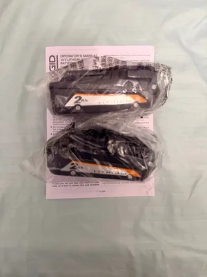 Ridgid 18v 4 ah, 2 ah batteries and charger