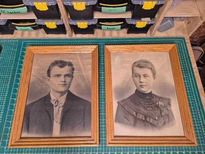 Vintage Portrait Frames