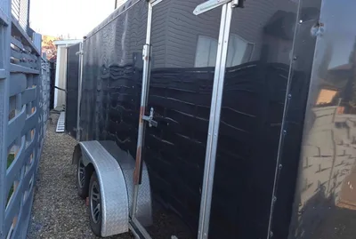 7x14 enclosed trailer - barn doors