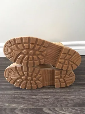 Tan STC Military Safety Boots