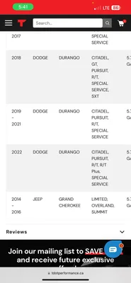 Dodge Durango brakes