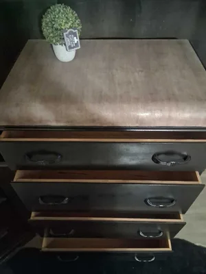 Vintage Art Deco Waterfall Dresser