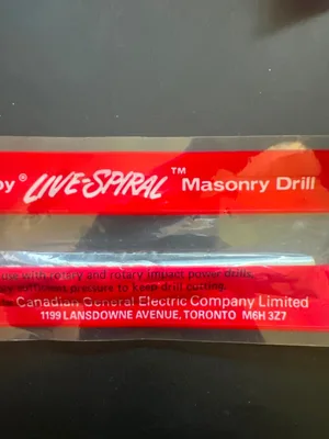 3/16 tungsten carbide tip masonry drill bits. Tap con size