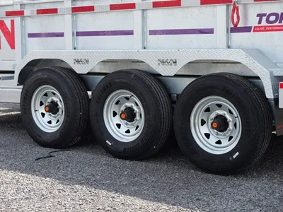 2026 N&N 7x16 Gooseneck HD Galvanized Dump Trailer
