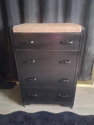Vintage Art Deco Waterfall Dresser