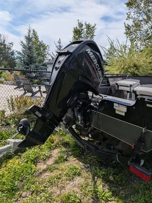 2014 Legend 16 Xterminator boat with a 2014 Mercury 40 ELPT
