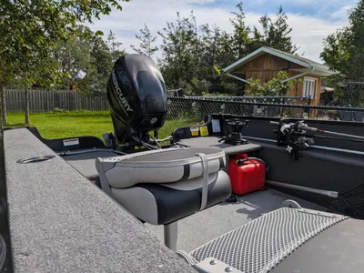 2014 Legend 16 Xterminator boat with a 2014 Mercury 40 ELPT
