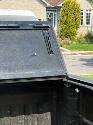 GMC trifold hard tonneau cover