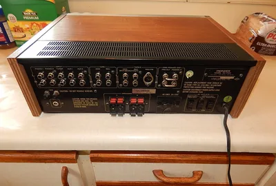 Vintage Pioneer SA-7100 stereo amplifier