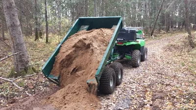 FREE SHIPPING/ OFF ROAD ATV Trailer