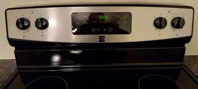 Kenmore Black Electric Range