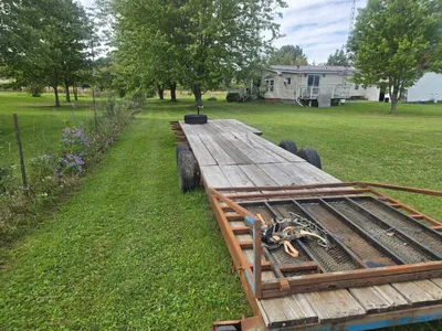 flat bed trailer