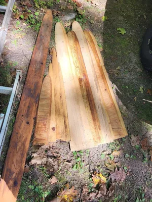16 Trappers fleshing Beams