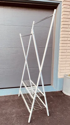 Garment Rack with 2 shelves