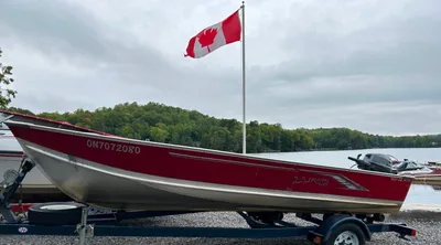 2020 16’ Lund fishing boat with 25hp Yamaha
